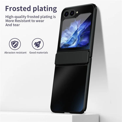 For Samsung Galaxy Z Flip6 5G Case Electroplating PC Hard Phone Cover