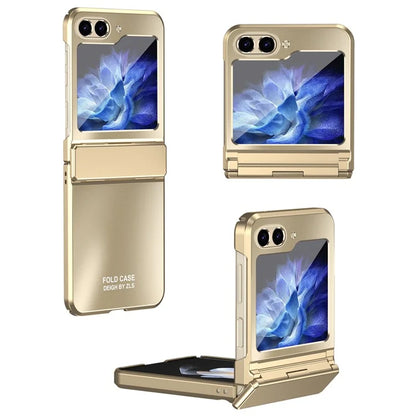 For Samsung Galaxy Z Flip6 5G Case Electroplating PC Hard Phone Cover
