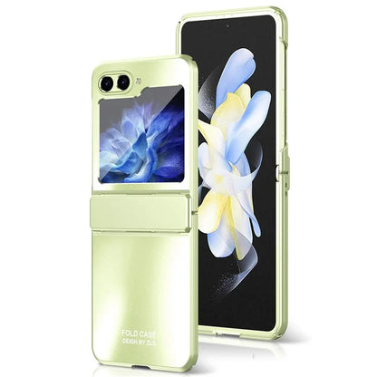 For Samsung Galaxy Z Flip6 5G Case Electroplating PC Hard Phone Cover