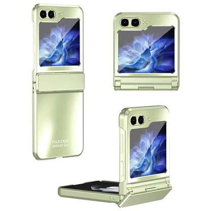 For Samsung Galaxy Z Flip6 5G Case Electroplating PC Hard Phone Cover
