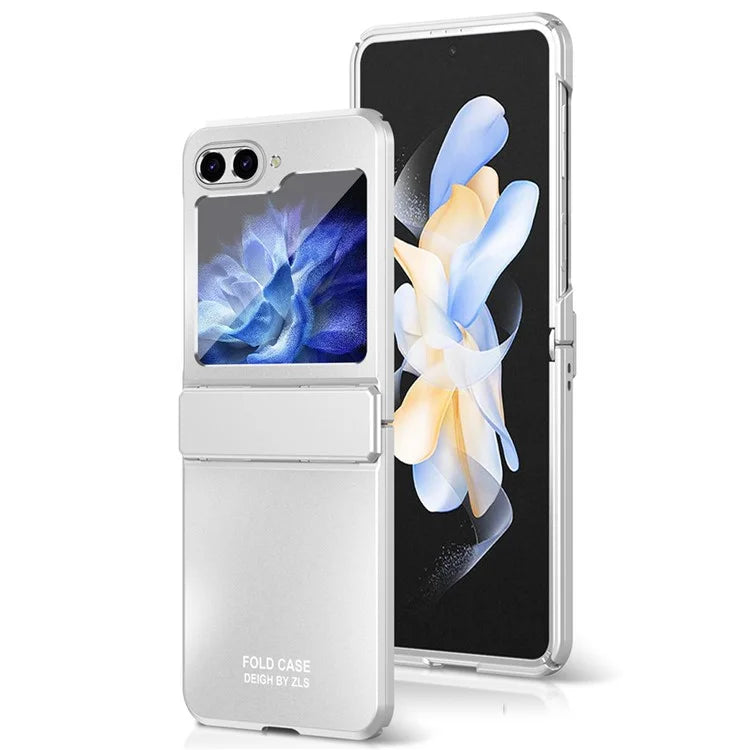 For Samsung Galaxy Z Flip6 5G Case Electroplating PC Hard Phone Cover
