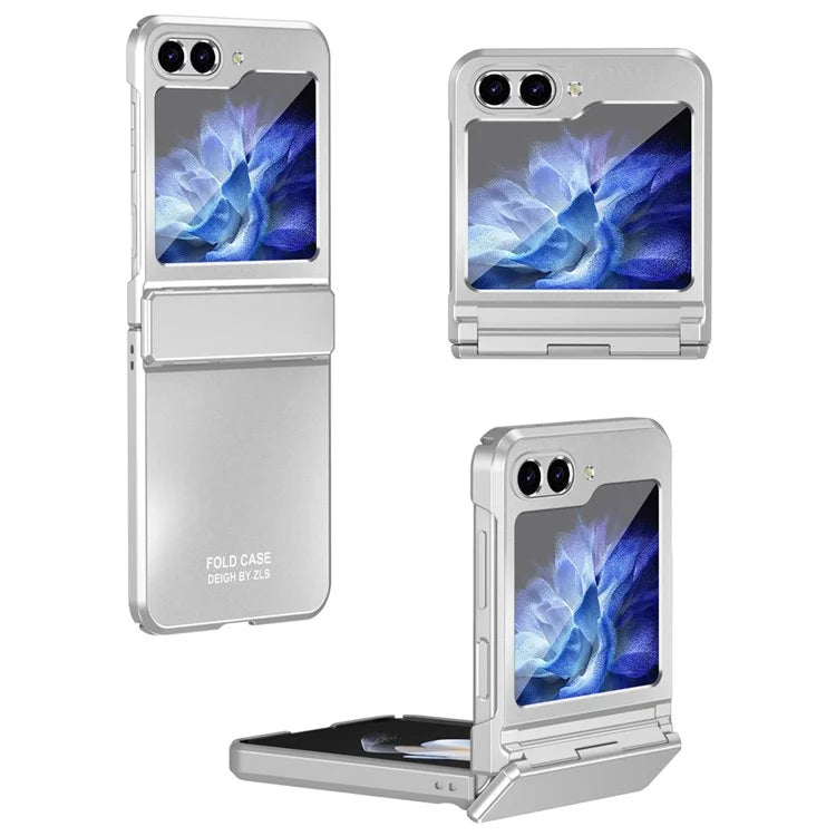 For Samsung Galaxy Z Flip6 5G Case Electroplating PC Hard Phone Cover