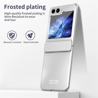 For Samsung Galaxy Z Flip6 5G Case Electroplating PC Hard Phone Cover