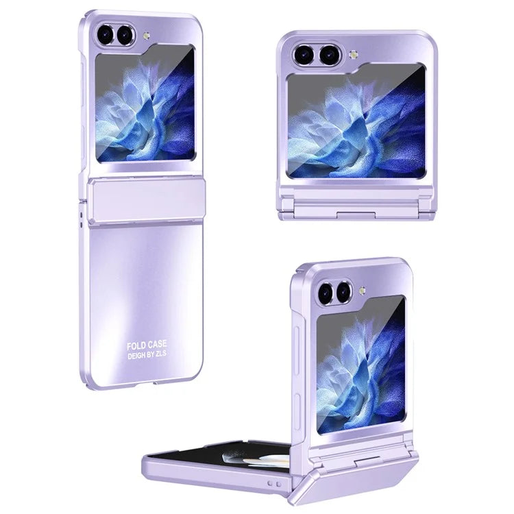 For Samsung Galaxy Z Flip6 5G Case Electroplating PC Hard Phone Cover