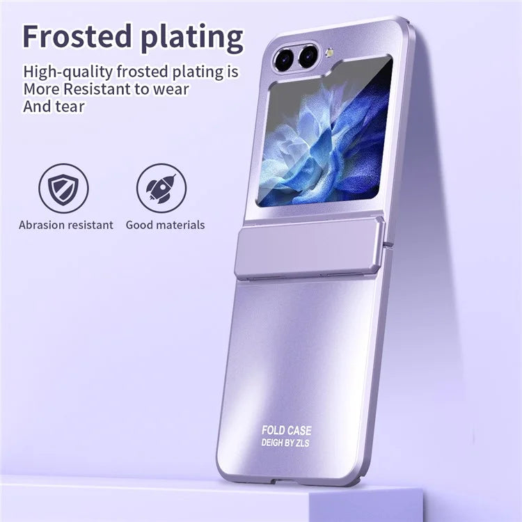 For Samsung Galaxy Z Flip6 5G Case Electroplating PC Hard Phone Cover