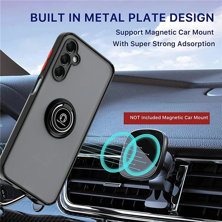 For Samsung Galaxy A15 4G / A15 5G Case PC + TPU Kickstand Phone Cover