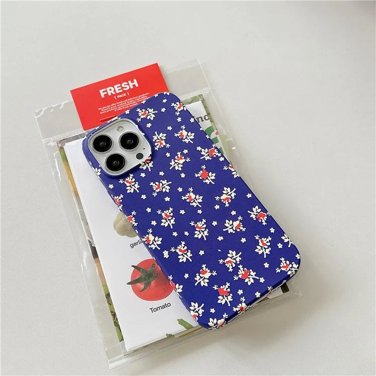 ARU For iPhone 14 Pro Case Water Transfer Printing Matte TPU Shockproof Phone Cover