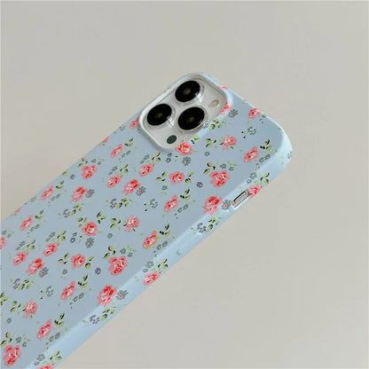 ARU For iPhone 14 Pro Case Water Transfer Printing Matte TPU Shockproof Phone Cover