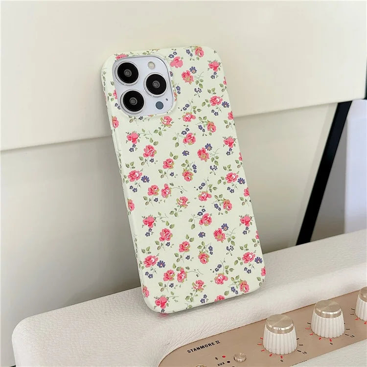 ARU For iPhone 13 Pro Max 6.7 inch Case Water Transfer Printing Matte Soft TPU Phone Cover