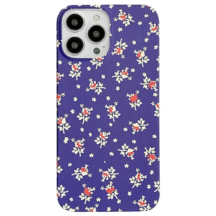 ARU For iPhone 13 Pro Max 6.7 inch Case Water Transfer Printing Matte Soft TPU Phone Cover