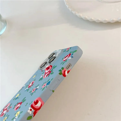 ARU For iPhone 13 Pro Max 6.7 inch Case Water Transfer Printing Matte Soft TPU Phone Cover