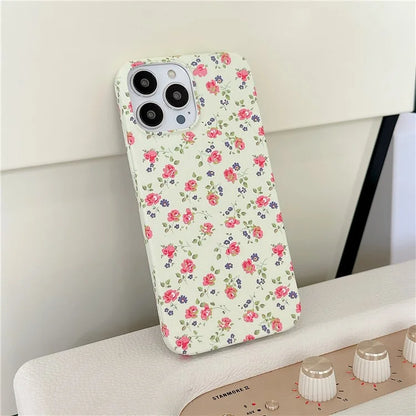 ARU For iPhone 14 Pro Max Case Matte Water Transfer Printing TPU Phone Protective Cover