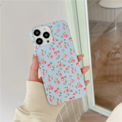 ARU For iPhone 14 Pro Max Case Matte Water Transfer Printing TPU Phone Protective Cover
