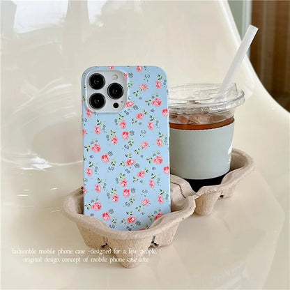 ARU For iPhone 14 Pro Max Case Matte Water Transfer Printing TPU Phone Protective Cover