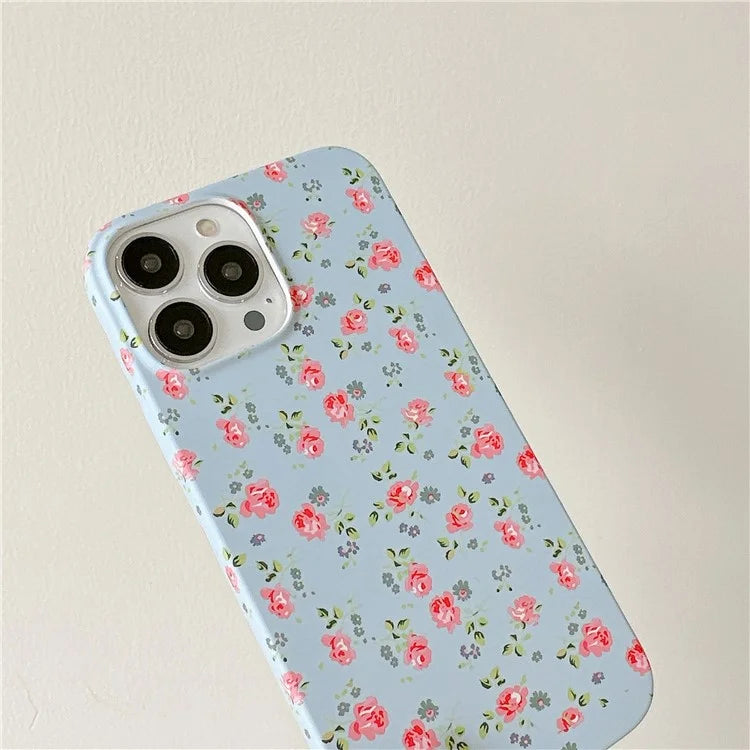 ARU For iPhone 14 Pro Max Case Matte Water Transfer Printing TPU Phone Protective Cover