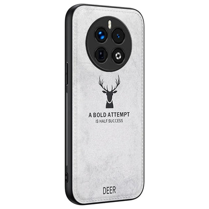 For Realme 12 5G Case Deer Pattern PU Leather+PC+TPU Protective Phone Cover