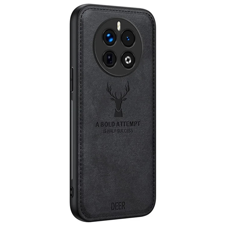 For Realme 12 5G Case Deer Pattern PU Leather+PC+TPU Protective Phone Cover