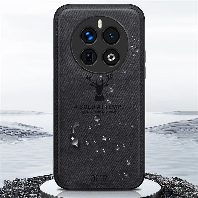For Realme 12 5G Case Deer Pattern PU Leather+PC+TPU Protective Phone Cover