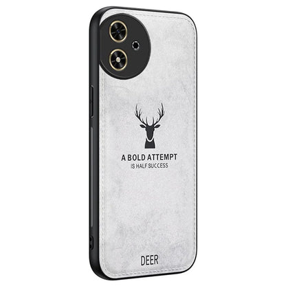For Honor Play 50 Case Leather+PC+TPU Deer Pattern Mobile Phone Cover