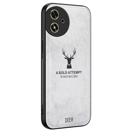 For Honor Play 50 Case Leather+PC+TPU Deer Pattern Mobile Phone Cover