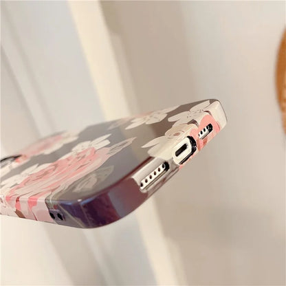ARU For iPhone 13 Pro 6.1 inch TPU Case Stylish Water Transfer Printing Phone Cover