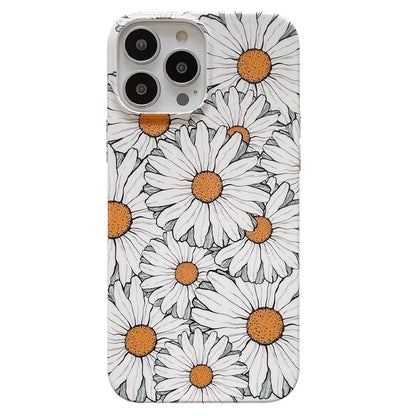 ARU For iPhone 13 Pro 6.1 inch TPU Case Stylish Water Transfer Printing Phone Cover