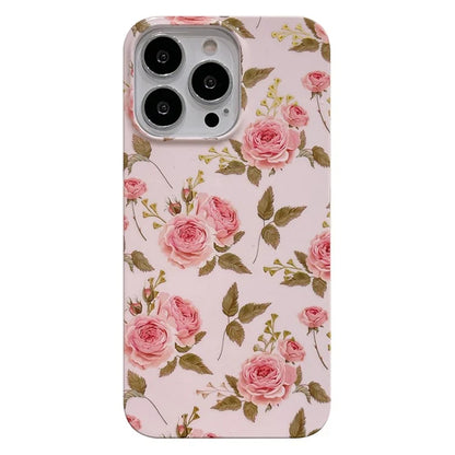 ARU For iPhone 13 Pro 6.1 inch TPU Case Stylish Water Transfer Printing Phone Cover