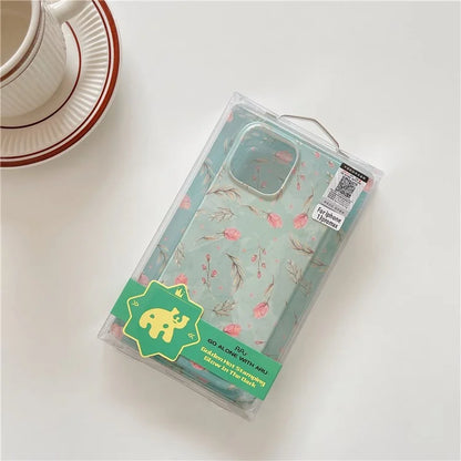 ARU For iPhone 14 Pro Slim-Fit TPU Phone Case Water Transfer Printing Phone Cover