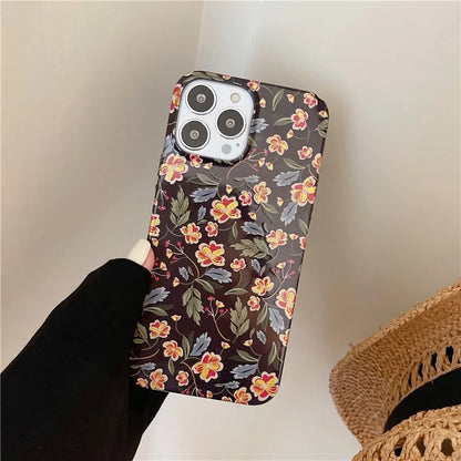 ARU For iPhone 14 Pro Slim-Fit TPU Phone Case Water Transfer Printing Phone Cover