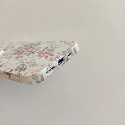 ARU For iPhone 14 Pro Slim-Fit TPU Phone Case Water Transfer Printing Phone Cover
