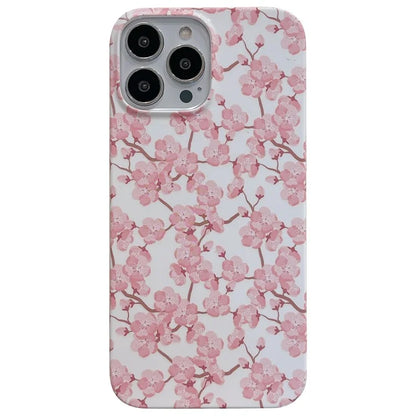 ARU For iPhone 14 Pro Slim-Fit TPU Phone Case Water Transfer Printing Phone Cover