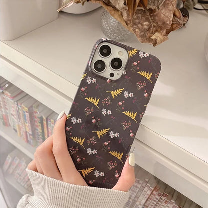 ARU For iPhone 14 Pro Slim-Fit TPU Phone Case Water Transfer Printing Phone Cover