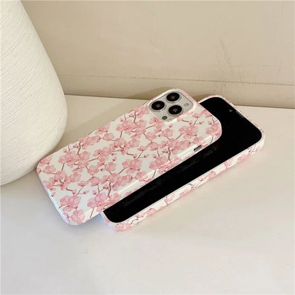 ARU For iPhone 13 Pro Max 6.7 inch Case Stylish Water Transfer Printing Glossy TPU Phone Cover