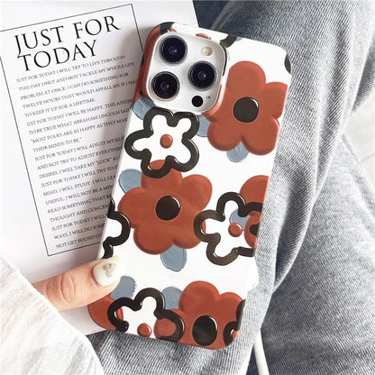 ARU For iPhone 14 Pro Max TPU Drop Proof Phone Case Water Transfer Printing Phone Cover