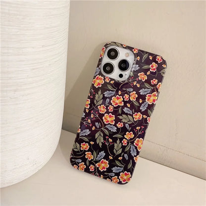 ARU For iPhone 14 Pro Max TPU Drop Proof Phone Case Water Transfer Printing Phone Cover