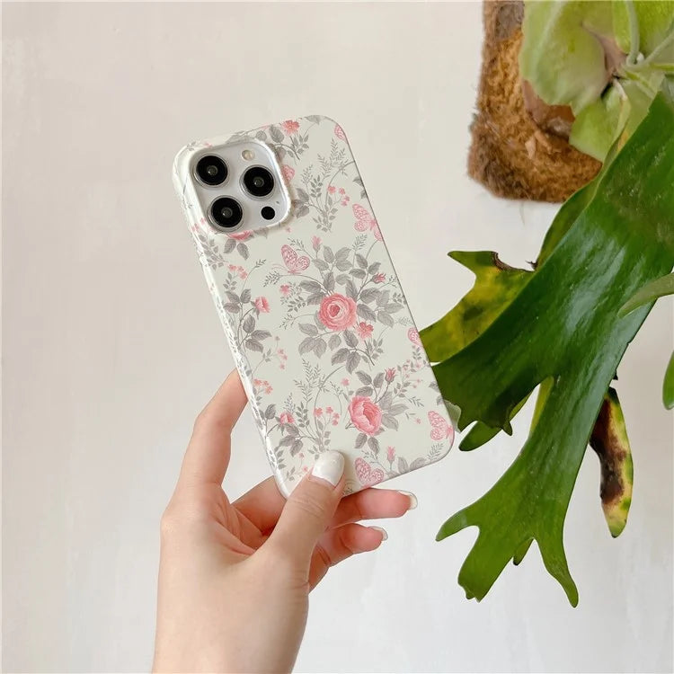 ARU For iPhone 14 Pro Max TPU Drop Proof Phone Case Water Transfer Printing Phone Cover