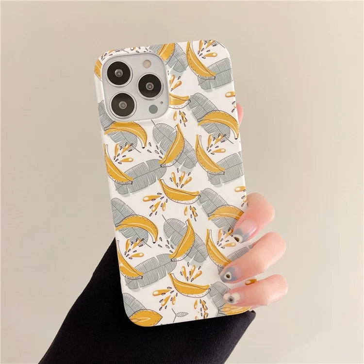 ARU For iPhone 14 Pro Max TPU Drop Proof Phone Case Water Transfer Printing Phone Cover