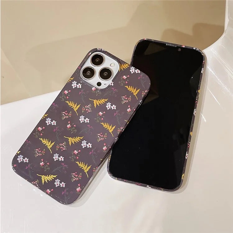 ARU For iPhone 14 Pro Max TPU Drop Proof Phone Case Water Transfer Printing Phone Cover