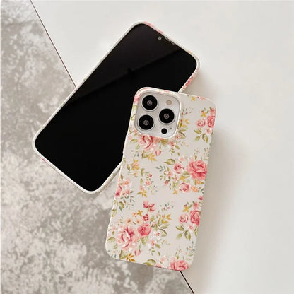 ARU For iPhone 14 Pro Max TPU Drop Proof Phone Case Water Transfer Printing Phone Cover