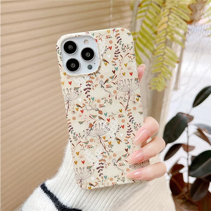 ARU For iPhone 14 Pro Max TPU Drop Proof Phone Case Water Transfer Printing Phone Cover