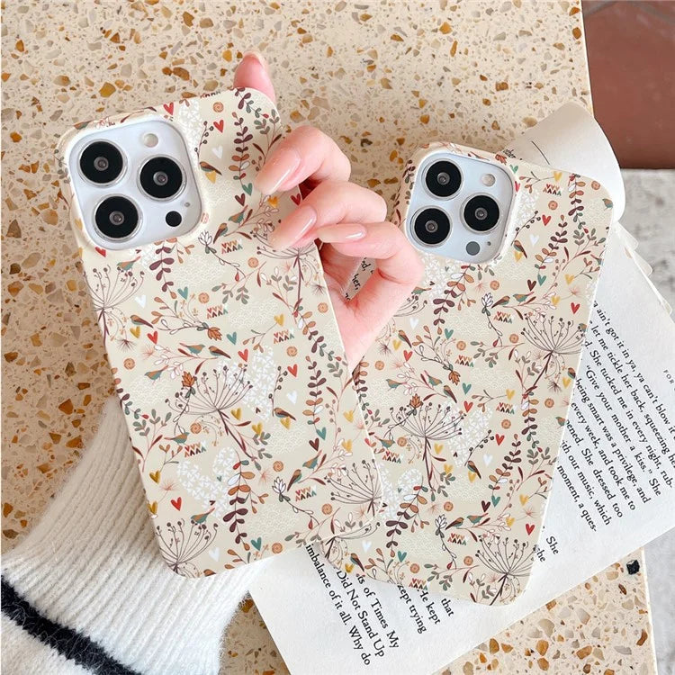 ARU For iPhone 14 Pro Max TPU Drop Proof Phone Case Water Transfer Printing Phone Cover
