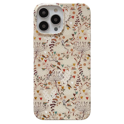 ARU For iPhone 15 Pro Drop Proof Phone Case Water Transfer Printing TPU Back Cover
