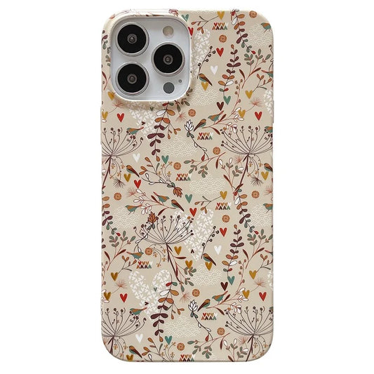 ARU For iPhone 15 Pro Drop Proof Phone Case Water Transfer Printing TPU Back Cover