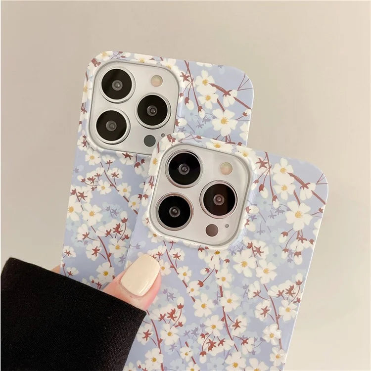 ARU For iPhone 15 Pro Max Case Stylish Pattern Water Transfer Printing Soft TPU Phone Cover