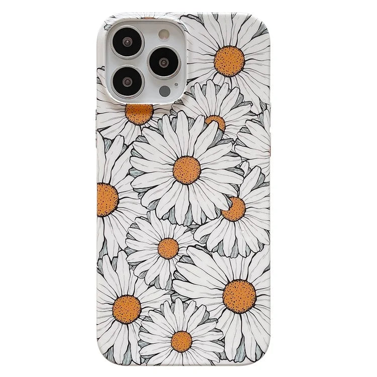 ARU For iPhone 15 Pro Max Case Stylish Pattern Water Transfer Printing Soft TPU Phone Cover