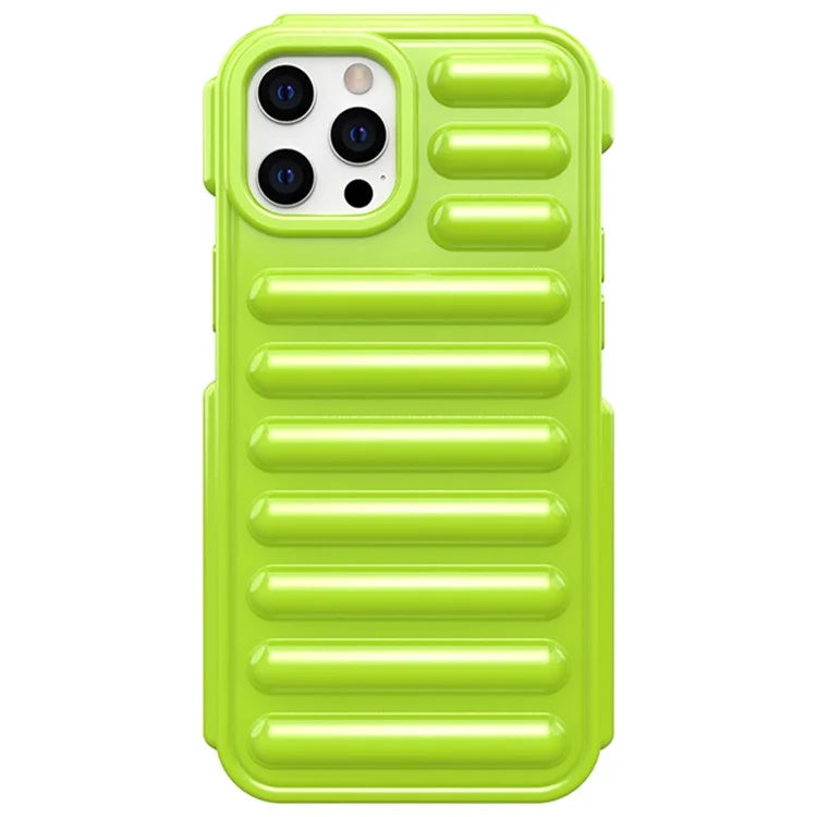 Capsule Series for iPhone 12 Pro Max Case Soft TPU Ribbed Protective Phone Cover