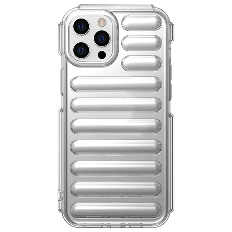 Capsule Series for iPhone 12 Pro Max Case Soft TPU Ribbed Protective Phone Cover