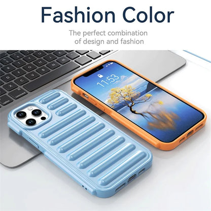 Capsule Series for iPhone 12 Pro Max Case Soft TPU Ribbed Protective Phone Cover