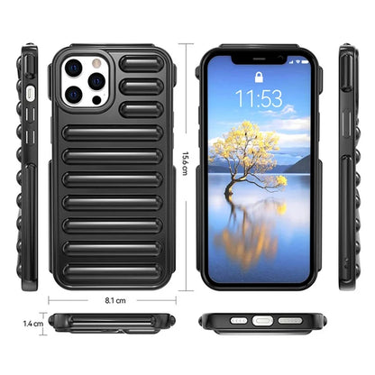 Capsule Series for iPhone 12 Pro Case Ribbed Protective Soft TPU Phone Cover