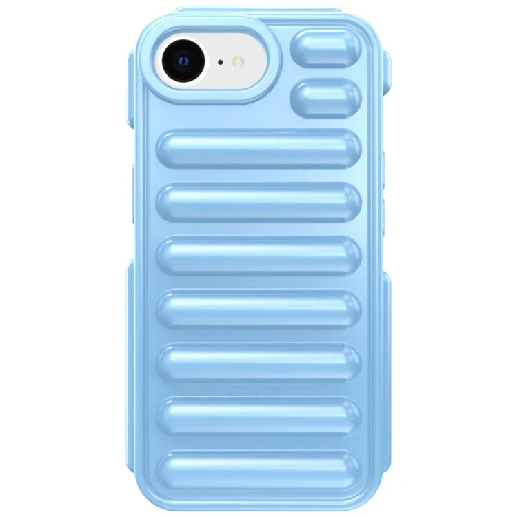 Capsule Series for iPhone SE (2024) Case Soft TPU Ribbed Anti-Drop Phone Cover